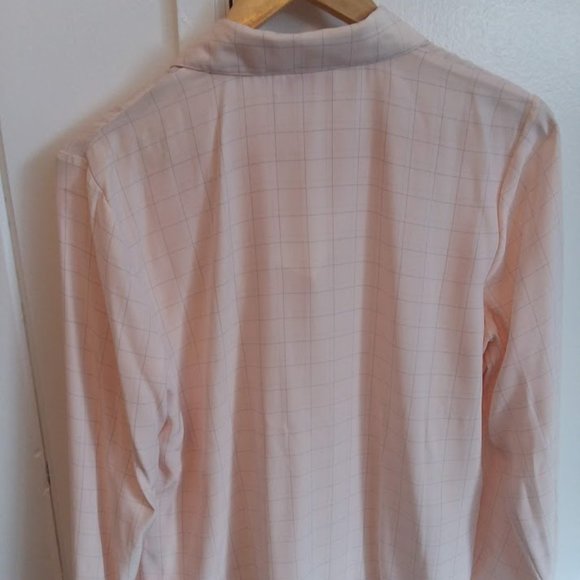 Talbots Womens Long Sleeve Button Pink Blouse NWT - Picture 5 of 5